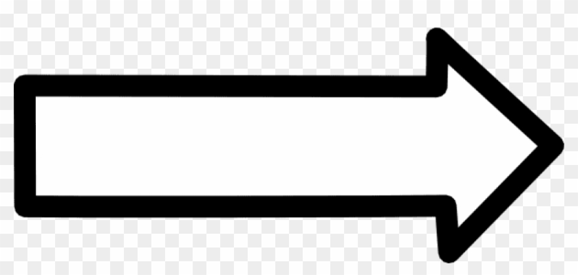 Free Png Download Arrow Outline Png Images Background - Clip Art Arrow Outline Transparent Png