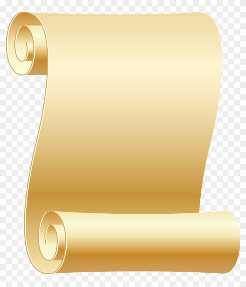 Empty Scroll Transparent Png Clip Art Image #252894