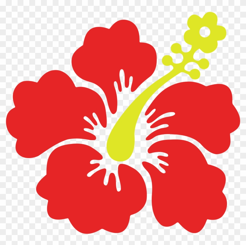 Caribbean Flowers Shoeblackplant Tropics Rosemallows - Hibiscus Clipart - Png Download #252942