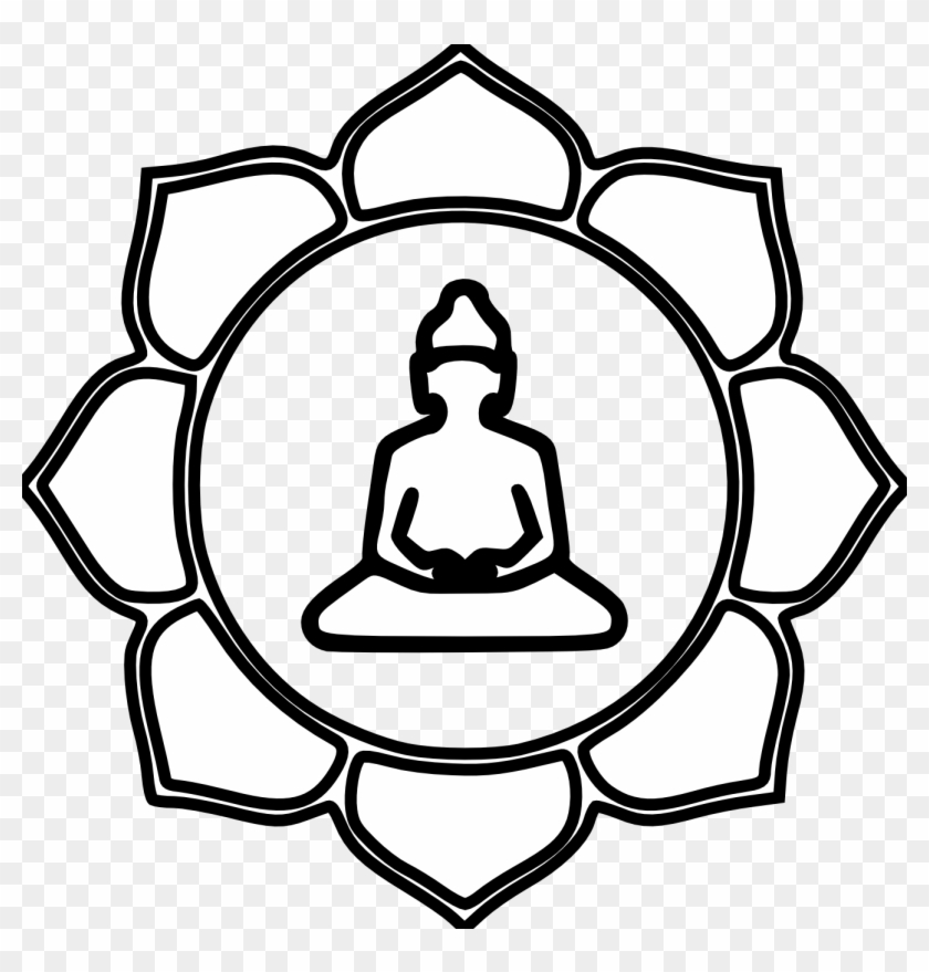 999 X 999 7 - Buddha Clip Art - Png Download