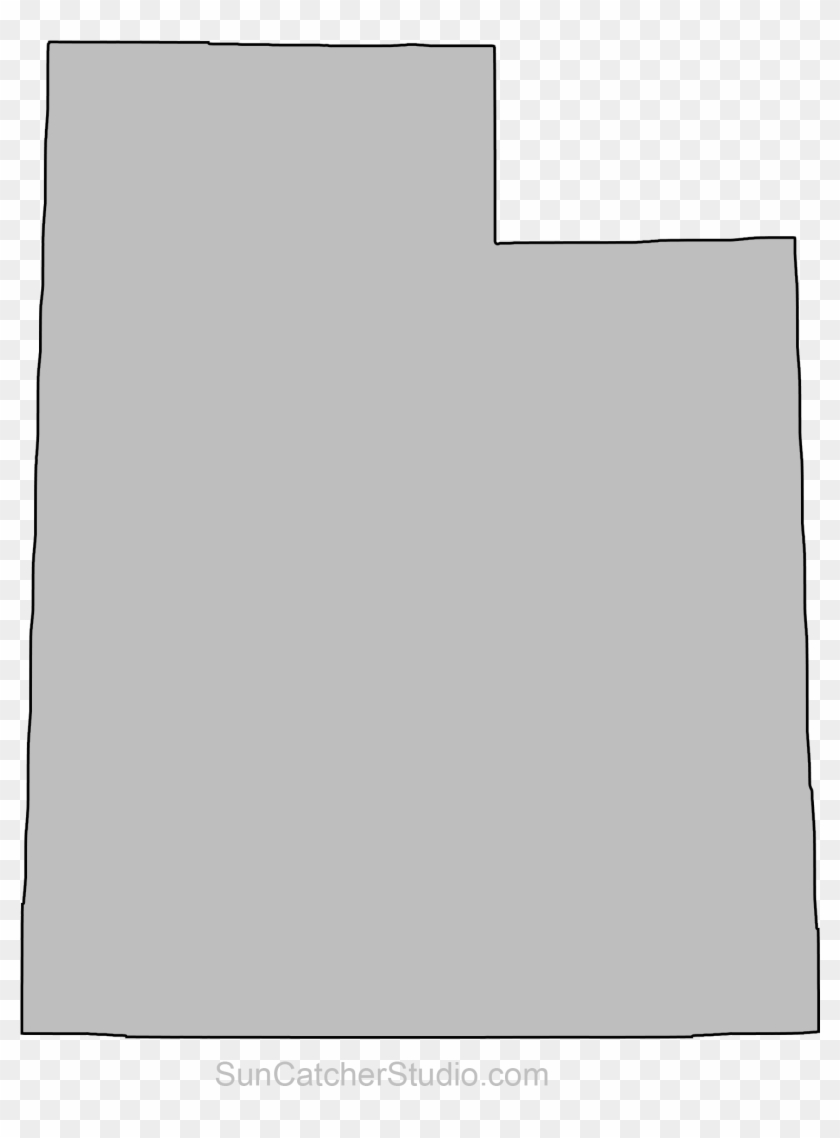 Map Outline, State Outline, Utah Map, Scroll Saw Patterns, - Parallel Clipart #253156