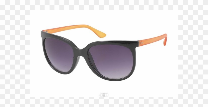 Sunglasses Women Tinted Nerdbrille Wayfarer 400uv Orange - Plastic Clipart #253456