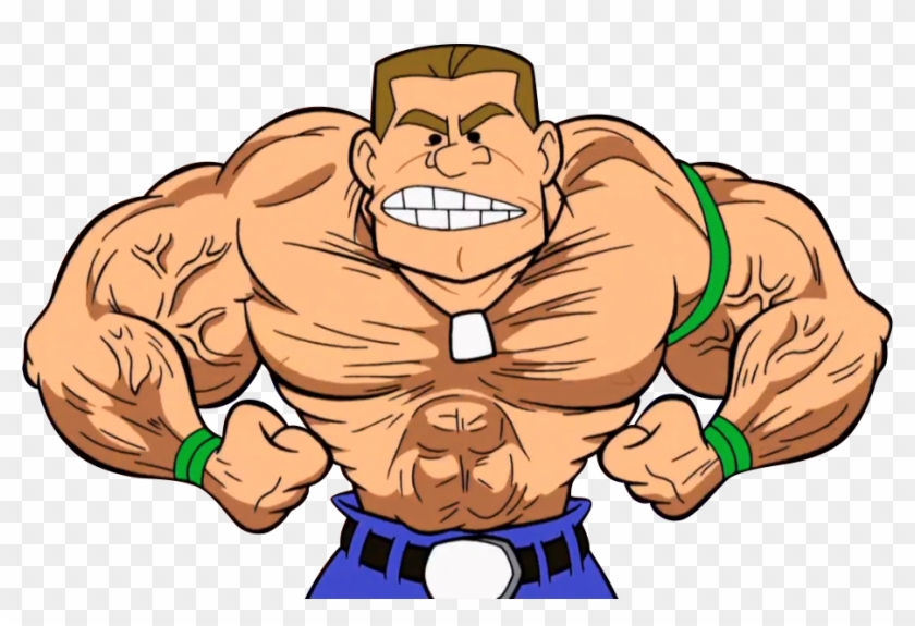 John Cena Clipart Animated - Cartoon - Png Download #253648
