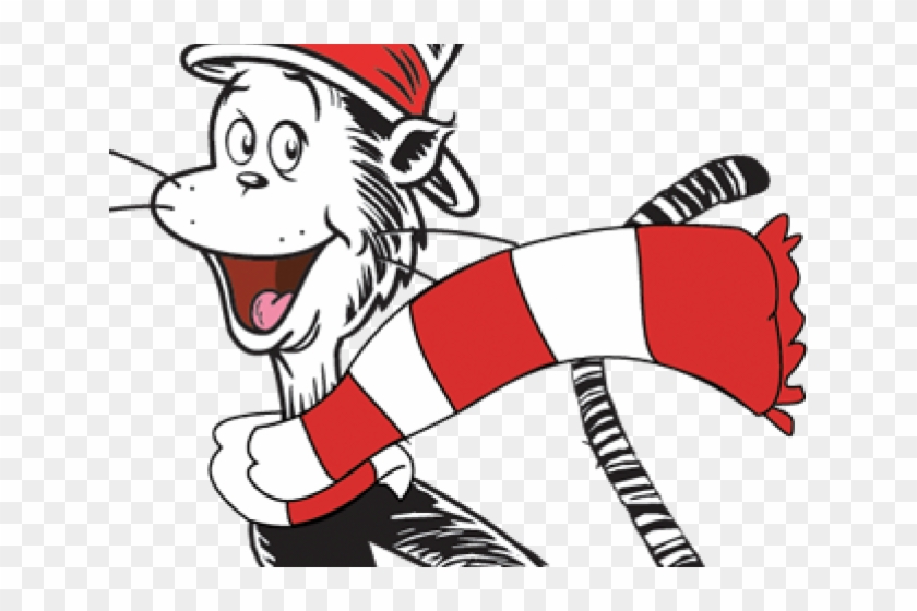 Twins Clipart Cat In Hat - Cat In The Hat Christmas - Png Download #253856