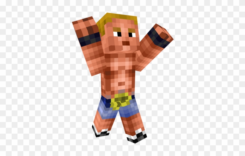 Bhcqlcuamoopng - John Cena Skin Minecraft Clipart