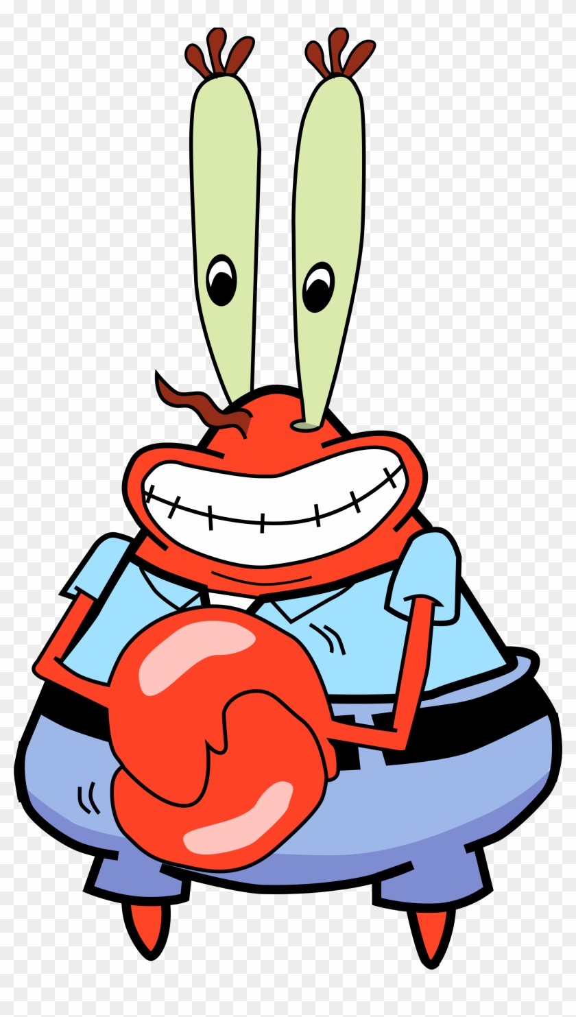 Mister Krabs - Mr Crab Vector Clipart #254046