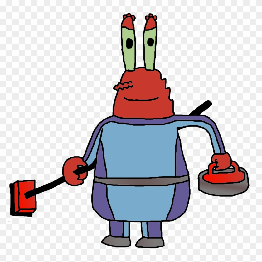 Mr Krabs Curling - Mr Krabs Png Gif Clipart
