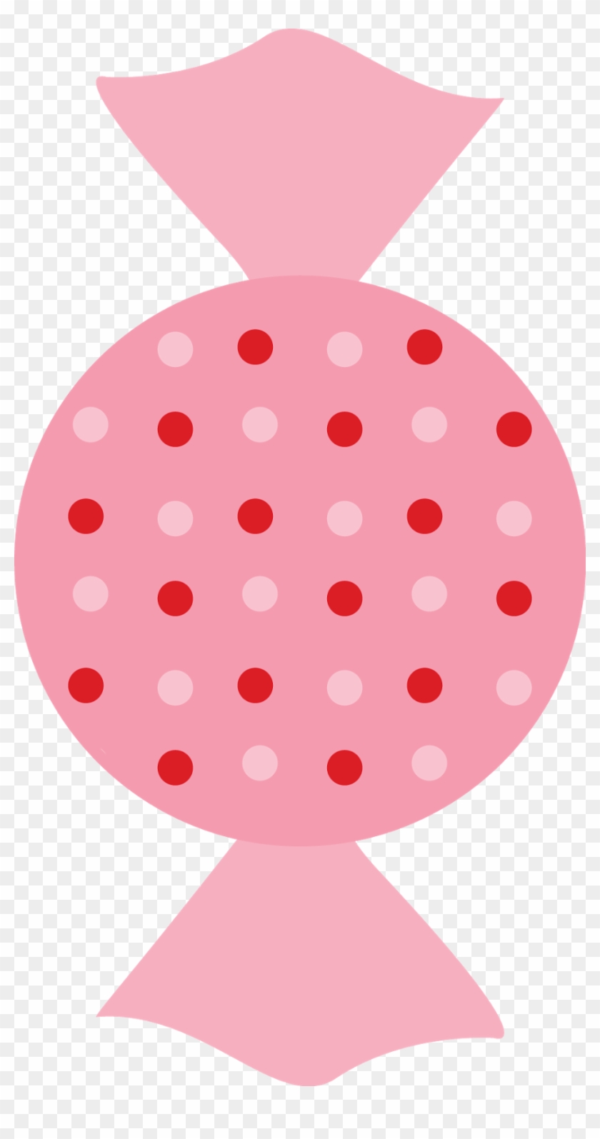 Izzdxvs9wy5av - Polka Dots Candies Clipart - Png Download #254220