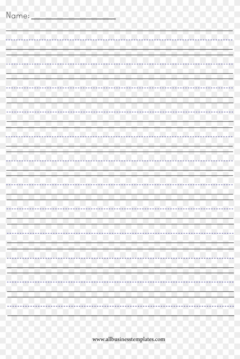 A4 Writing Medium Lined Paper - Parallel Clipart #254348