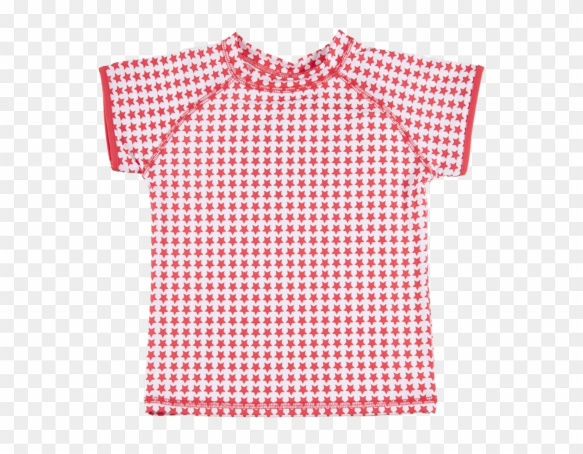 White Polka Dot Png Ducksday Uv Shirt Star Bademode - Dress Shirt Clipart #254398