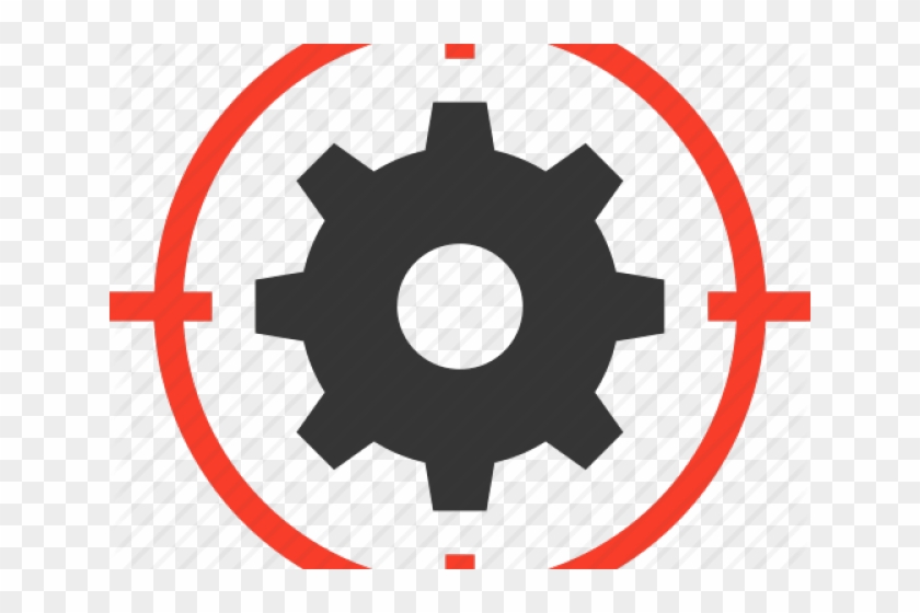 Gears Icon Vector Clipart #254669