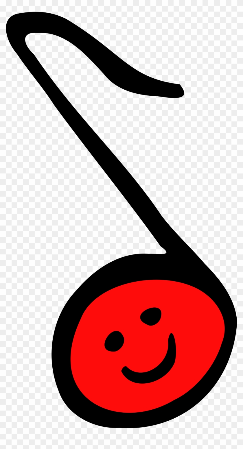 Eighth Note Png - Happy Eighth Note Clipart