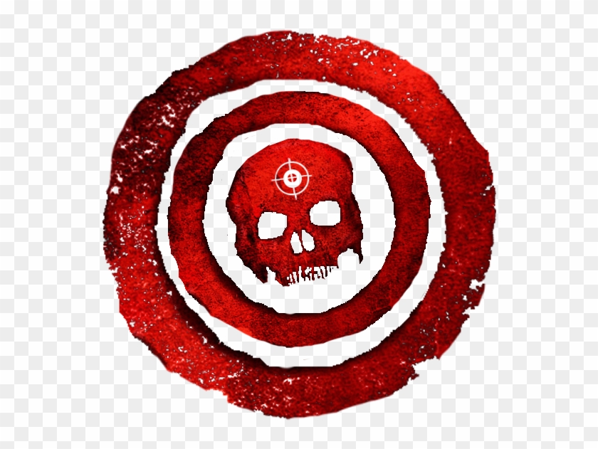 Bullseye By Pidkid On Clipart Library - Gears Of War - Png Download #255017