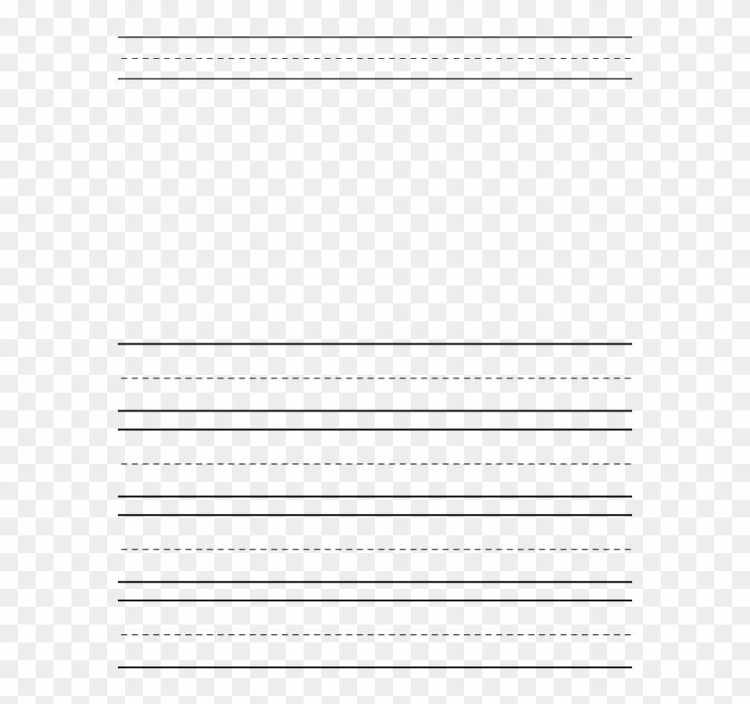 Kindergarten Journal Writing Paper Template - Colorfulness Clipart