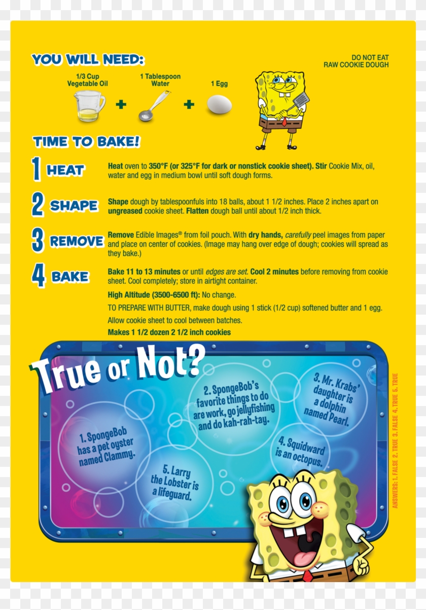 Betty Crockerâ„¢ Spongebob Squarepantsâ„¢ Pineapple - Cartoon Clipart