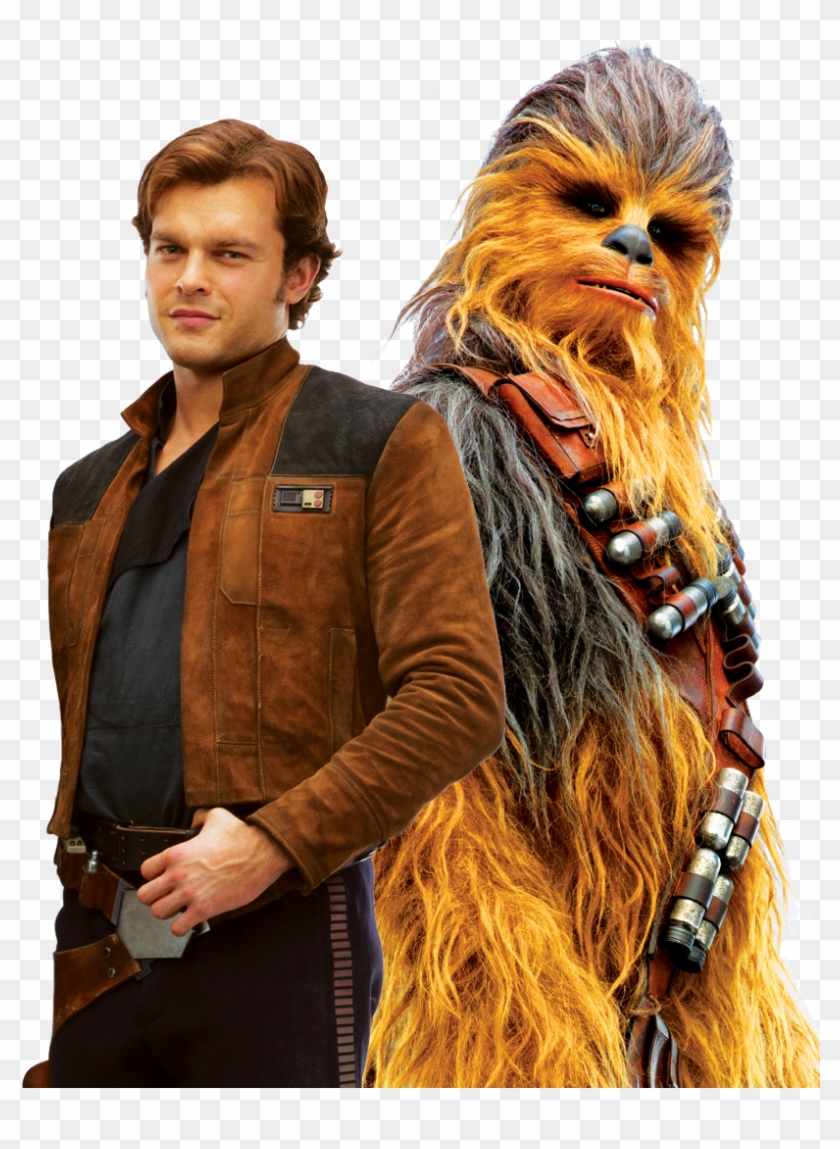 Han Solo Png - Chewbacca Han Solo Png Clipart #255306