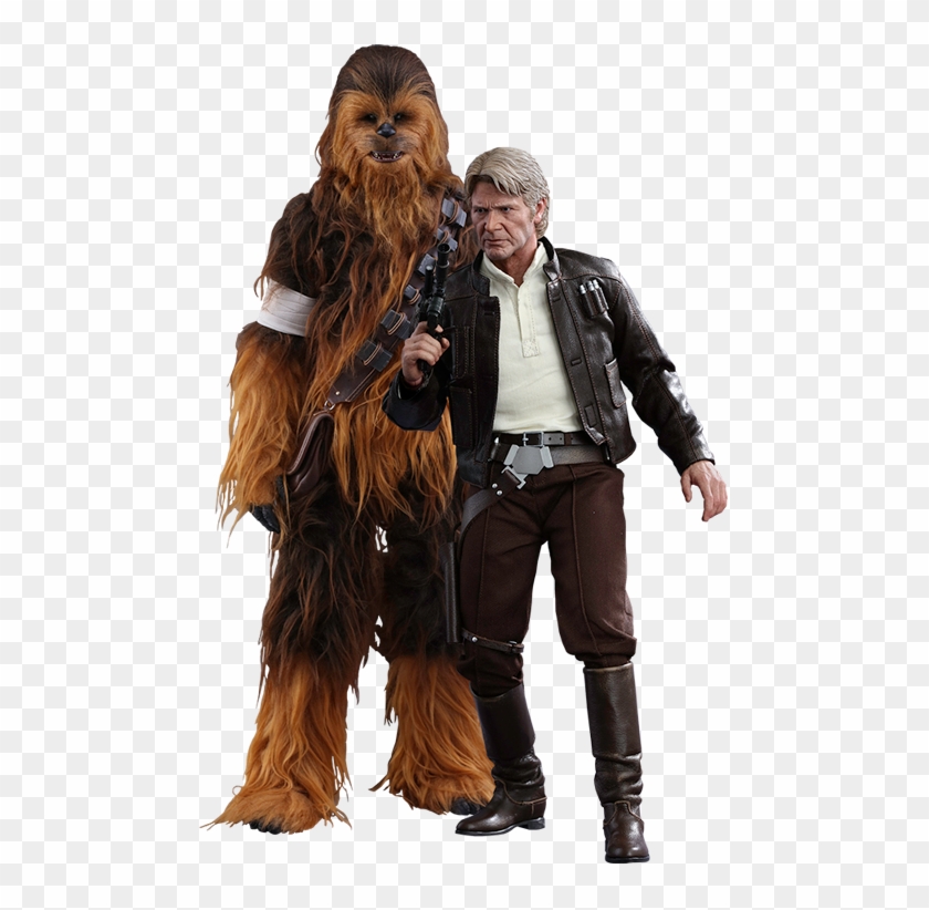Han Solo And Chewbacca Set Action Figure - Chewbacca And Han Solo Hot Toys Clipart