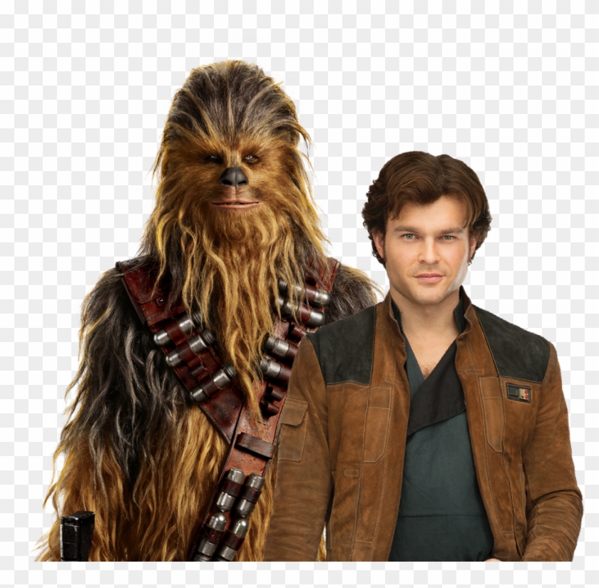 More Information - Young Han Solo And Chewbacca Clipart #255654