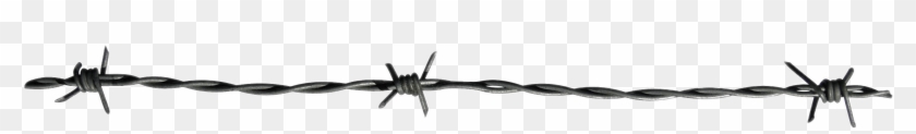 Barbed Wire Single Thread - Barbed Wire Clipart #255795