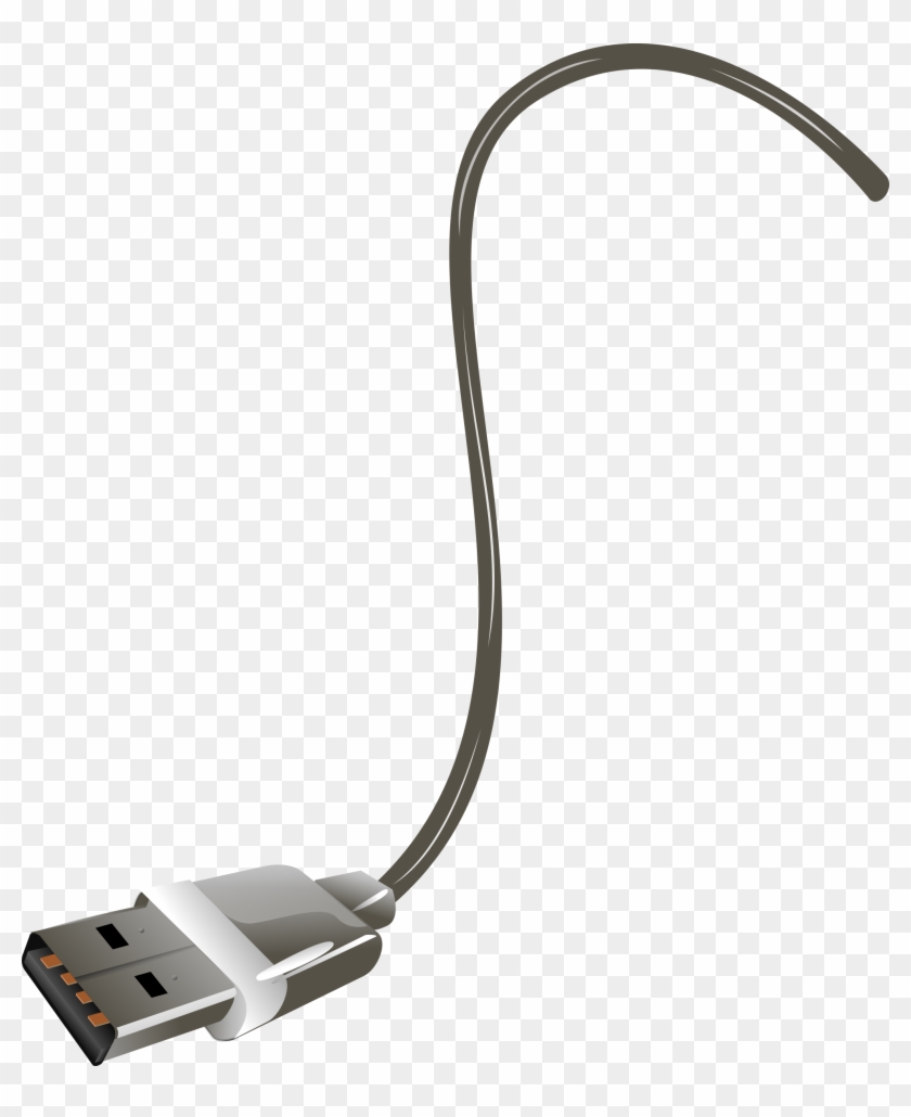 Computer Wire Png - Usb Plug Clipart #255934
