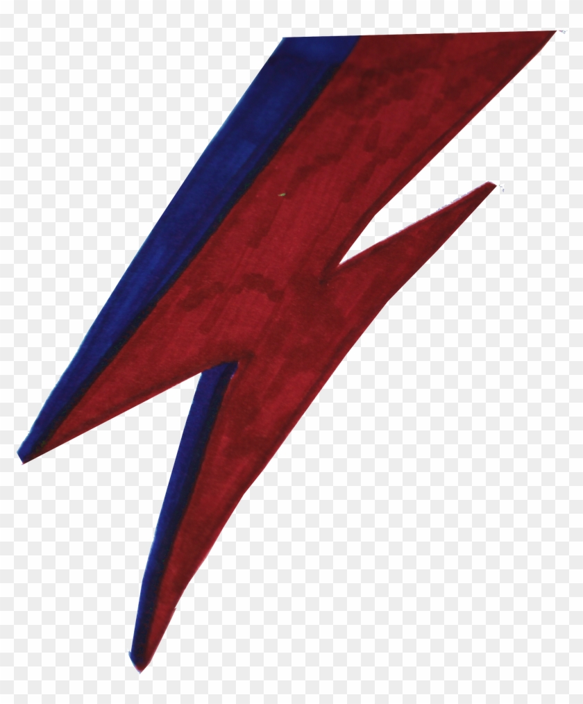 David Bowie Lightning Bolt Png 34057 Metabluedb - David Bowie Makeup Template Clipart