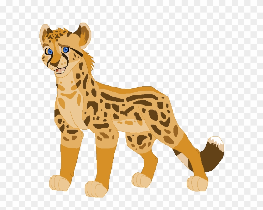 Cartoon Cheetah Clipart