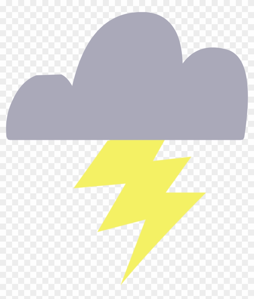 Royalty Free White My Little Pony Friendship Is Magic - Mlp Lightning Cutie Mark Clipart