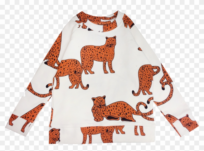 Hugo Loves Tiki Sweatshirt Kip And Co Cheetah - Sweatshirt Clipart #256092