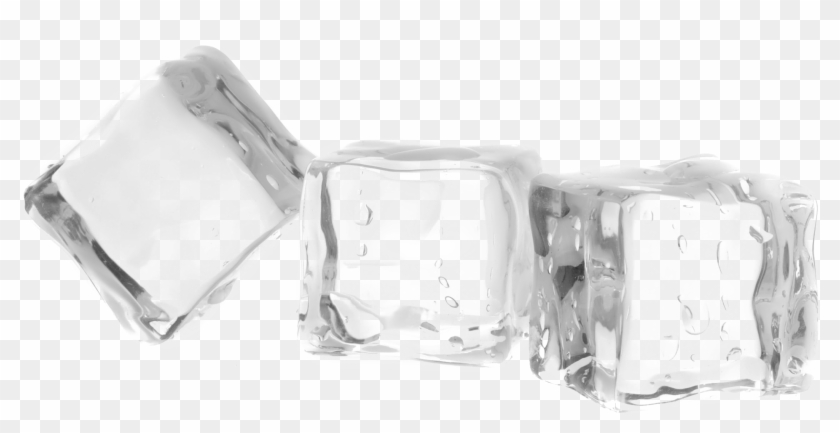 Ice Cube Png Transparent - Monochrome Clipart