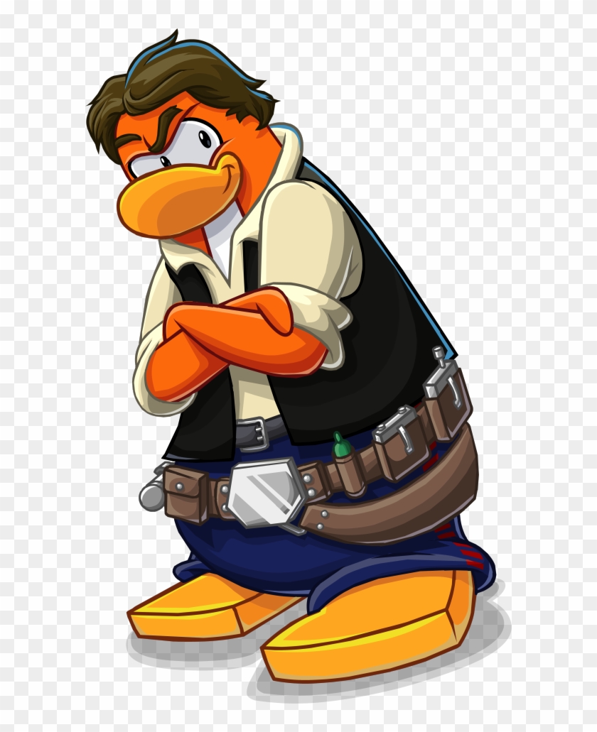Fort Clipart Club Penguin - Club Penguin Han Solo - Png Download
