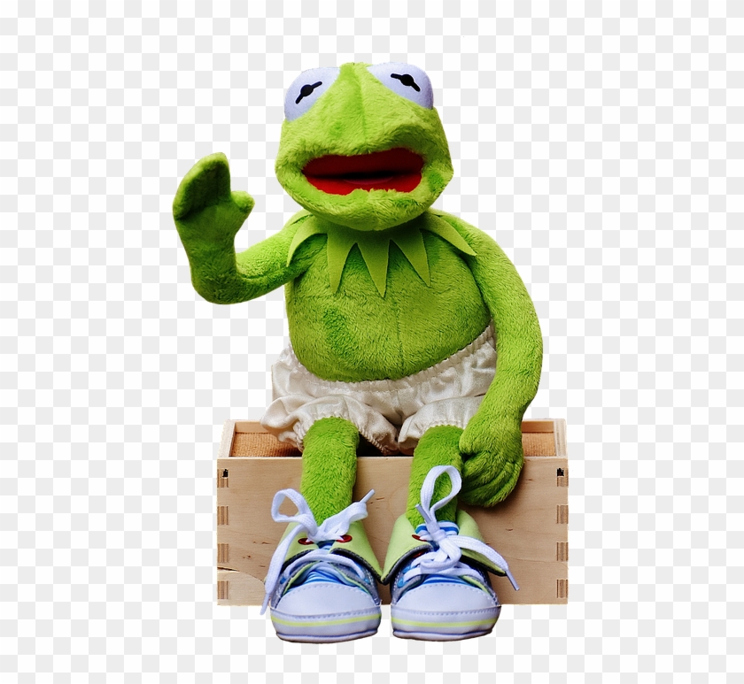 Kermit, Sit, Bank, Sneakers, Pants, Frog, Funny, Wave - Funny New Year Messages 2019 Clipart