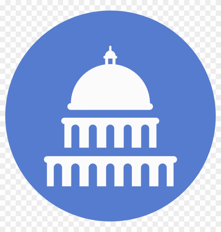 Download Svg Download Png - Us Capitol Icon Clipart
