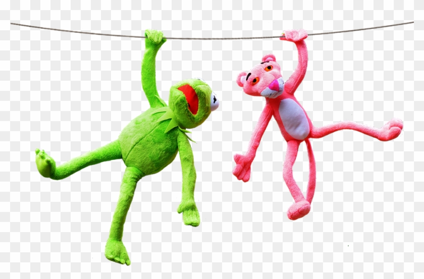 Kermit, Pink Panther, Plush Toys, Fun, Plush Clipart #256792