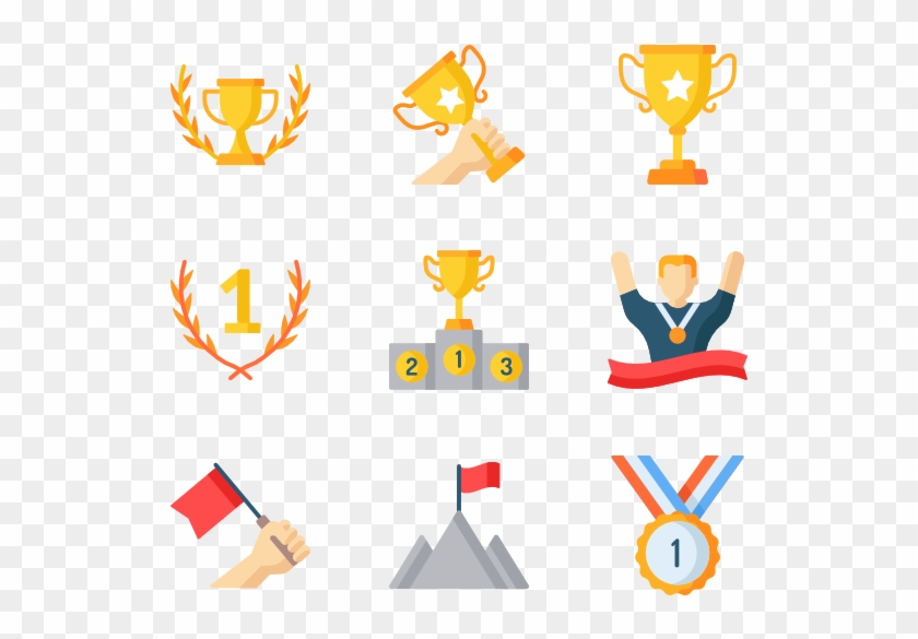 Winning - Piala Icon Png Clipart #256842