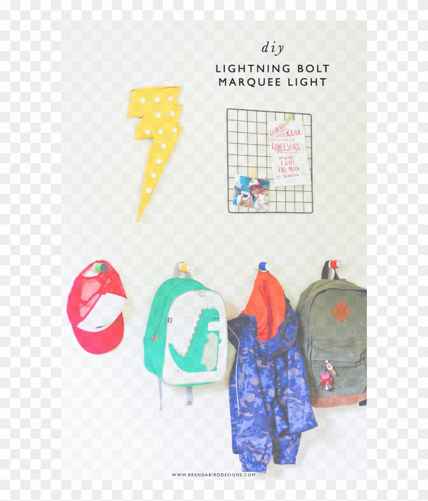 Diy Lightning Bolt Marquee Light For Modern Superhero - Craft Clipart