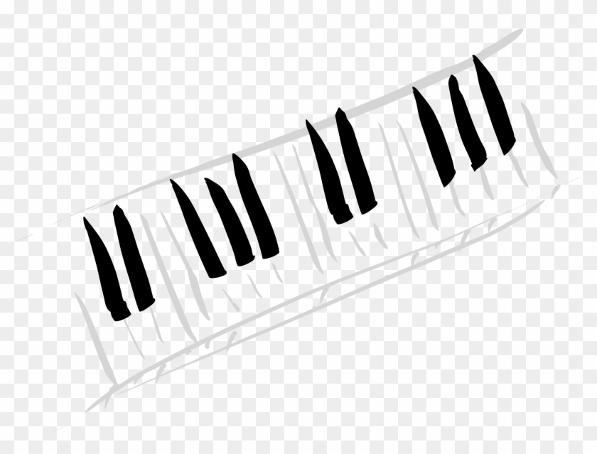 Free Png Download Clip - Piano Keys Clip Art Transparent Png #256936