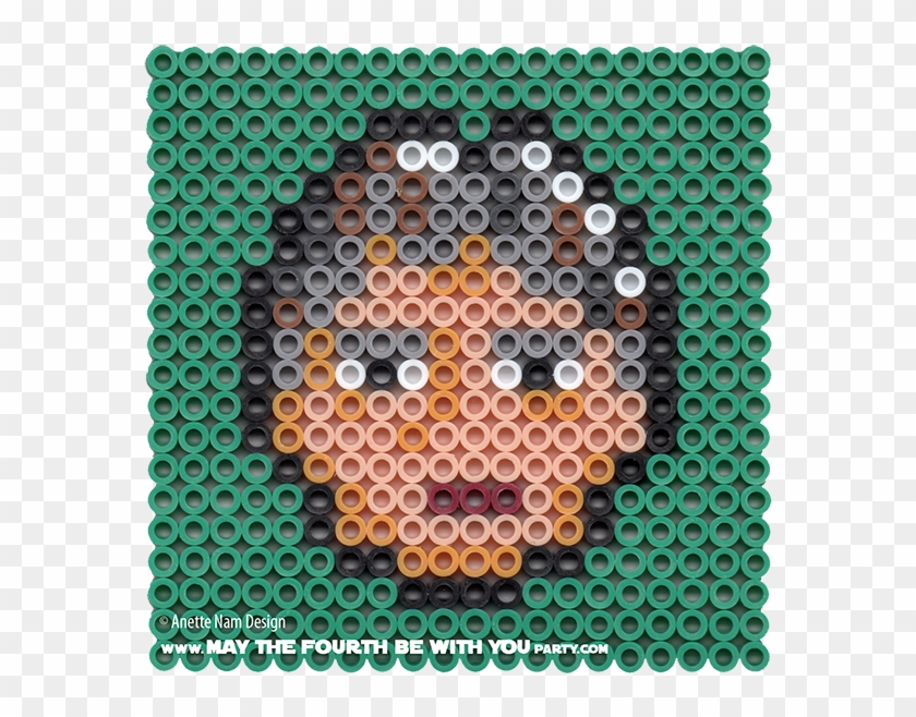 Mature Han Solo Perler Pattern - Star Wars Perler Bead Patterns Rey Clipart