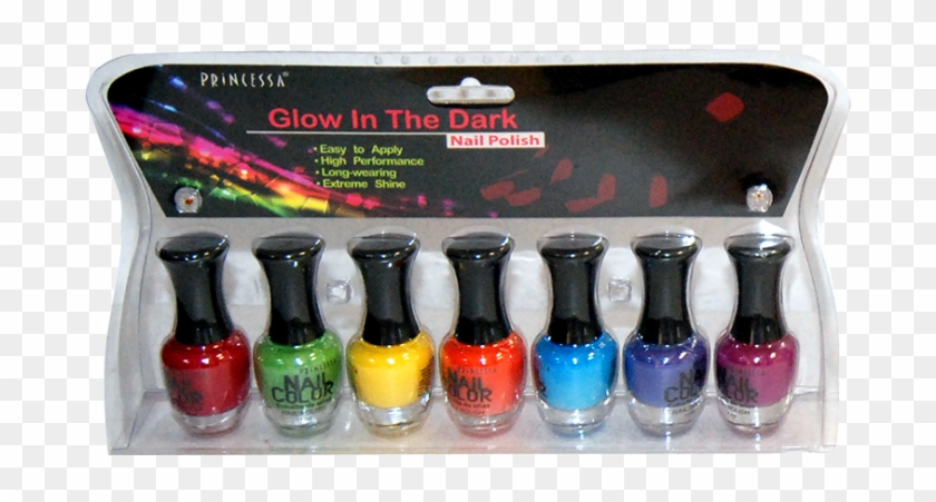 Glow In The Dark Nail Polish - Nail Polish Clipart #257431