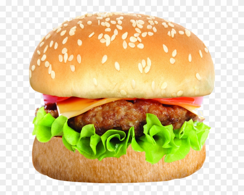 Hamburger - Hamburger White Background Clipart #257533