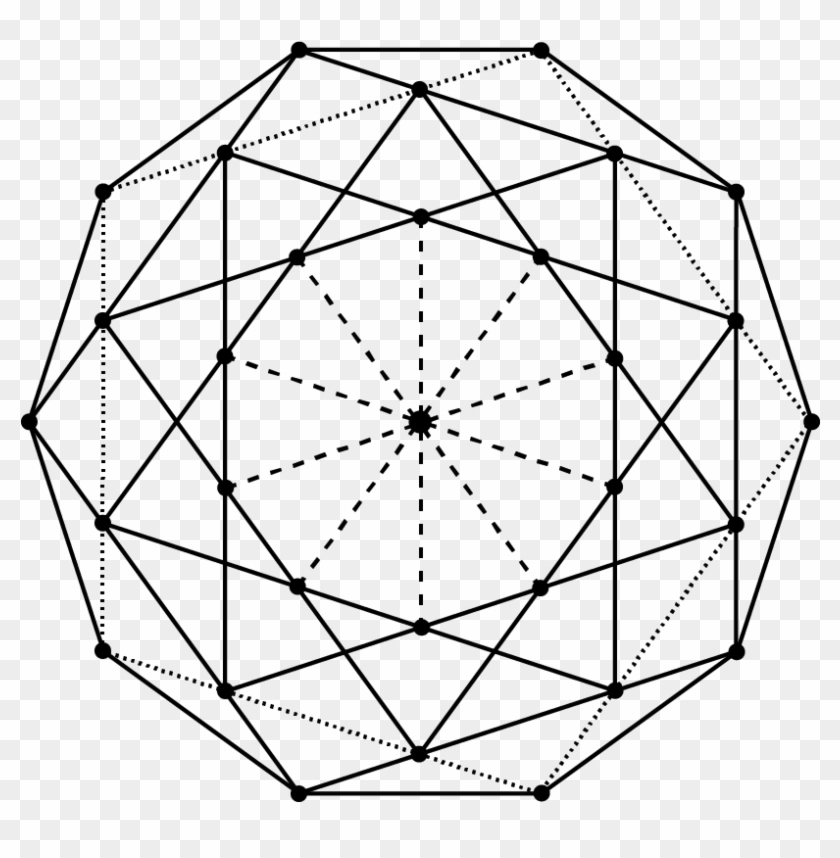 Sacred Geometry Png - Shape With Ten Points Clipart #257800
