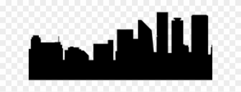 Futuristic Clipart City Silhouette - City Siluet - Png Download #257919