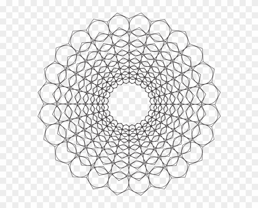 Sacred Geometry - Geometrical Patterns For Maths Fair Clipart
