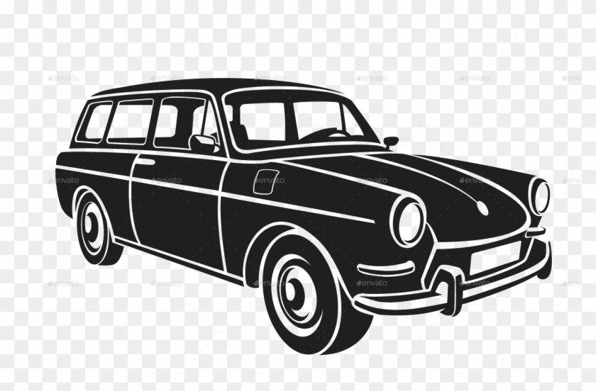 1660 X 1025 21 - Vw Safari Car Vector Clipart