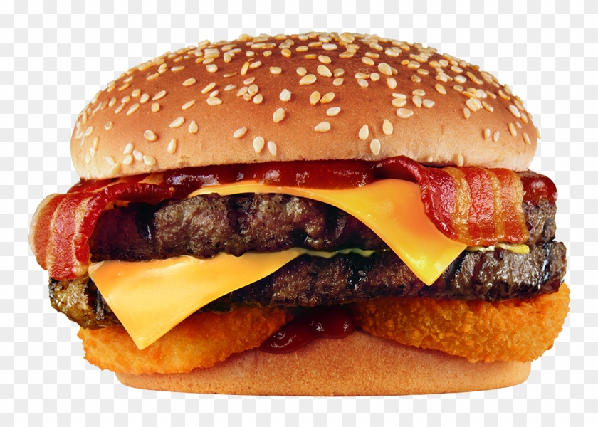 Junk Food Clipart Bacon Cheeseburger - Png Download #258178