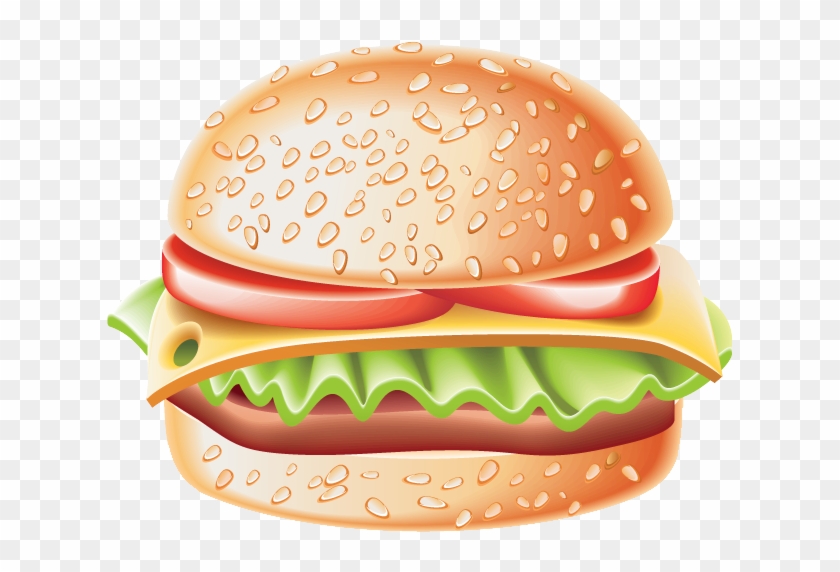 Hamburger Png Clipart - Clip Art Hamburger Png Transparent Png #258233