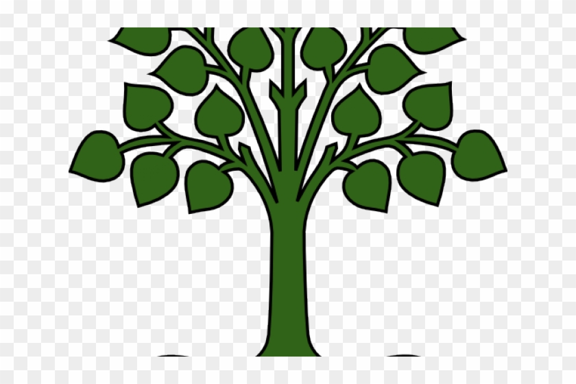 Cartoon Tree Roots - Tree Symbol On Coat Of Arms Clipart #258258