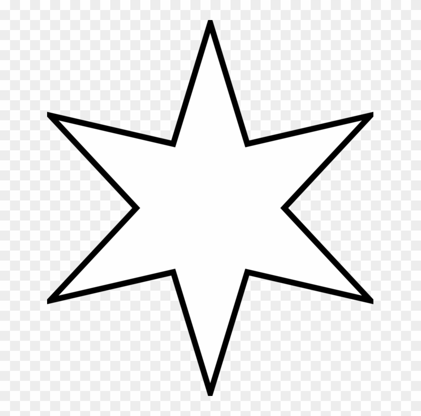 Five-pointed Star Coloring Book Shape Outline - Colouring Page Of Star Clipart #258429