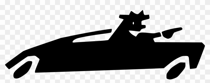 Car Silhouette Logo Animal Black M - Clip Art - Png Download #258504