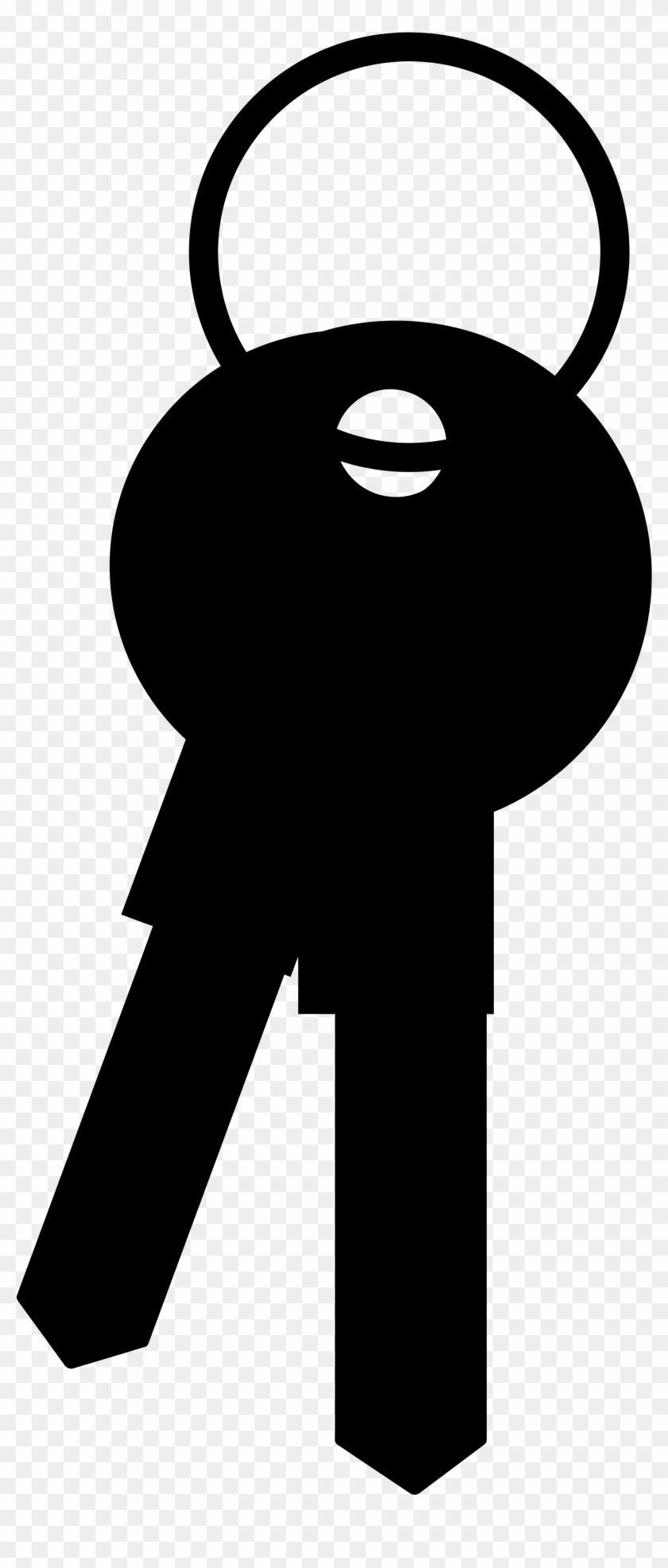 Car Key Silhouette At Getdrawings Keys Silhouette Png Clipart