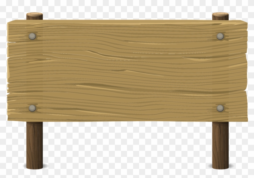 Sign Wood Png - Sign Post Png Clipart #258643